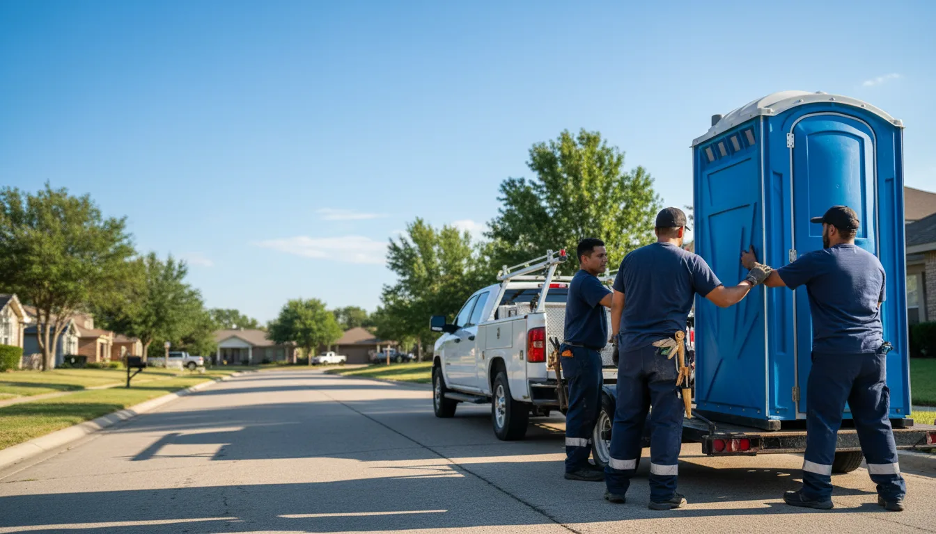 Portable Toilet Rental in Sunny Side, GA near me